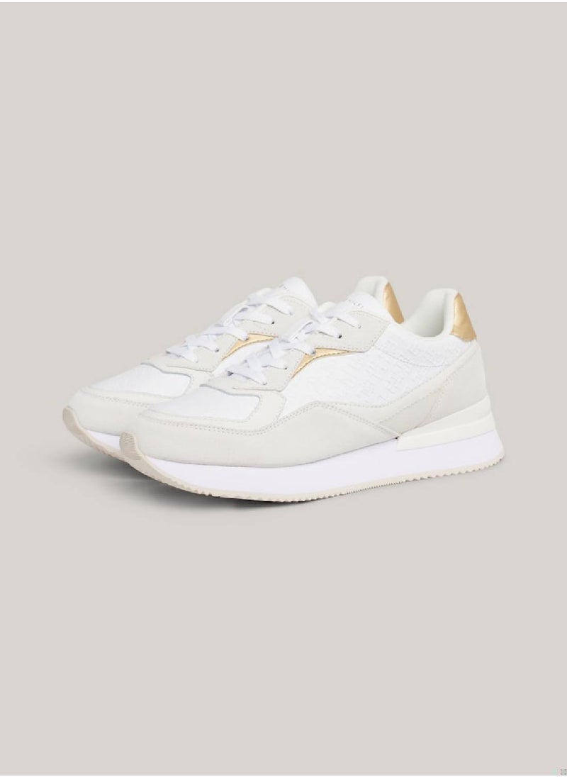 Women's Th Monogram Leather Runner Trainers -  Leather upper, White - pzsku/ZEB4AC623502F7569273DZ/45/_/1727420848/2c2d0d75-2a75-4950-88f1-d2007907ed22