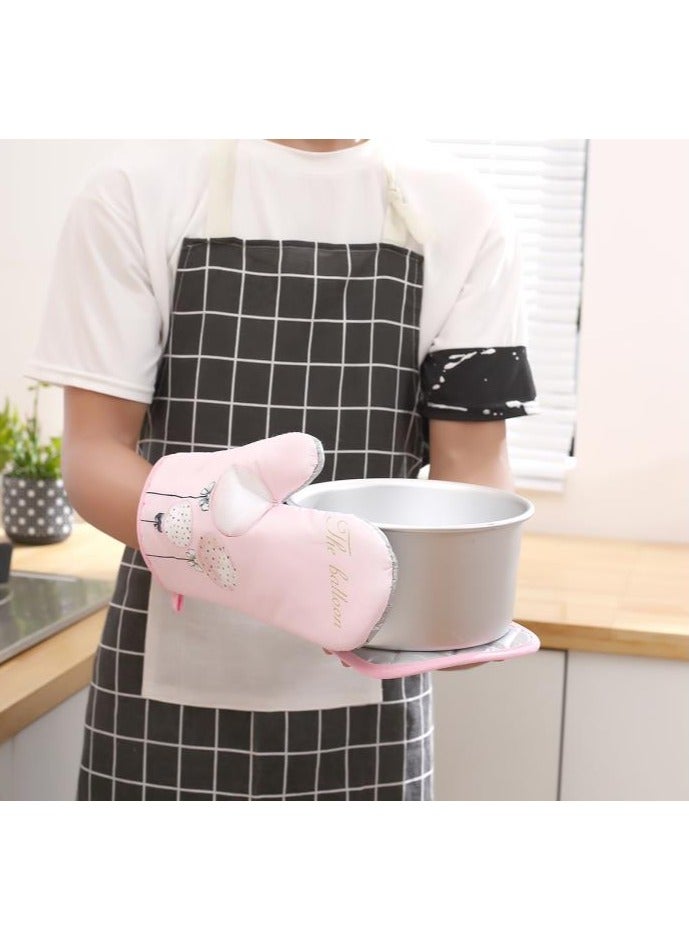 a pair of home portable oven insulation gloves - Image 2