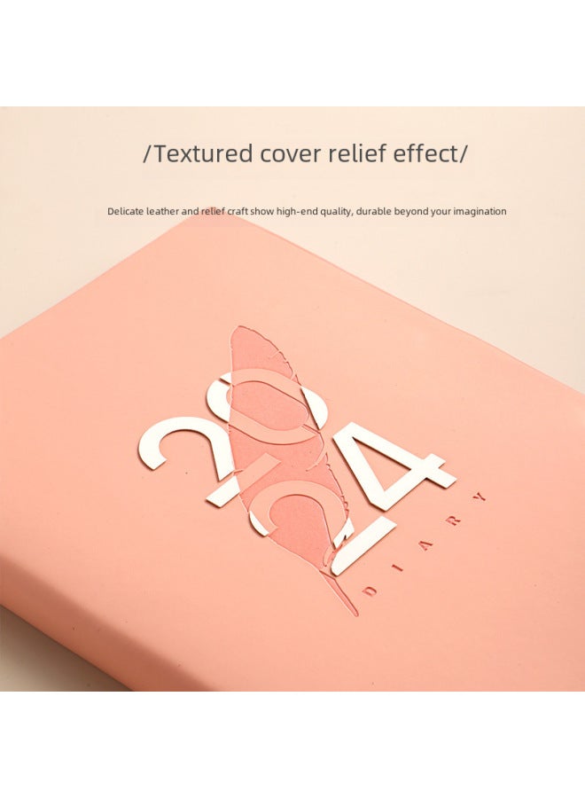 QUICK English Day Book 365 Days Daily Plan Book Spanish Time Management Notebook - Image 4