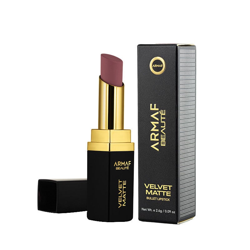 Armaf Beaute Makeup Velvet Matte Bullet Lipstick Daphne 2.6g, Rich & Hydrating Lip Colour with Shea Butter, Non Drying & Lightweight Lip Stick, Comfortable & Long Lasting Finish, Weightless Formula - Image 2