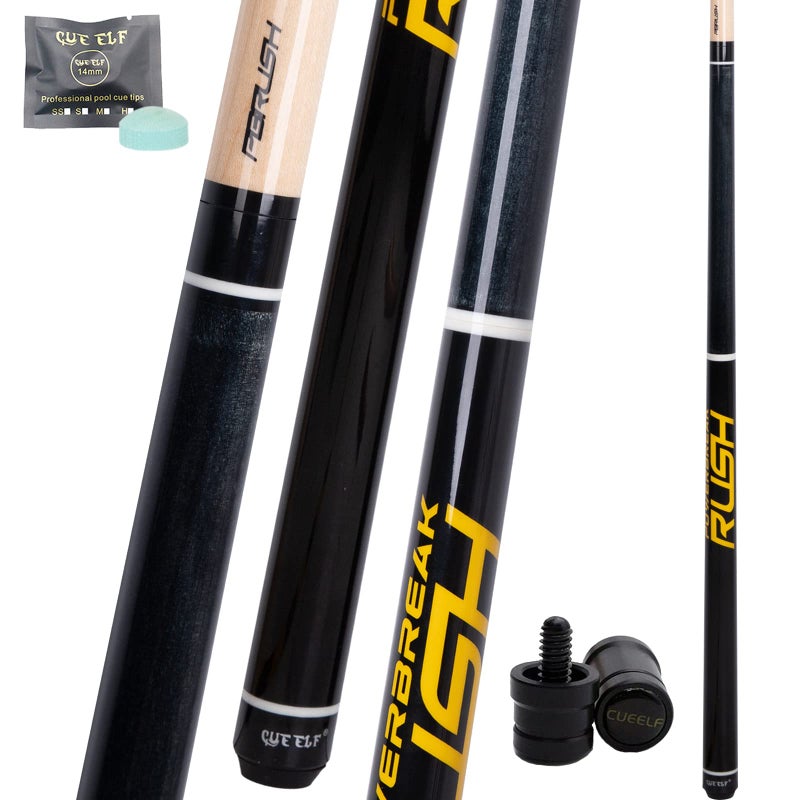CUEELF Heavy Hitter Jump Break Pool Cue 20oz 21oz 22oz 23oz 3Piece Pool Stick Extra Hard Bakelite Tip for Explosive Breaks and Effortless Jumps - Image 2