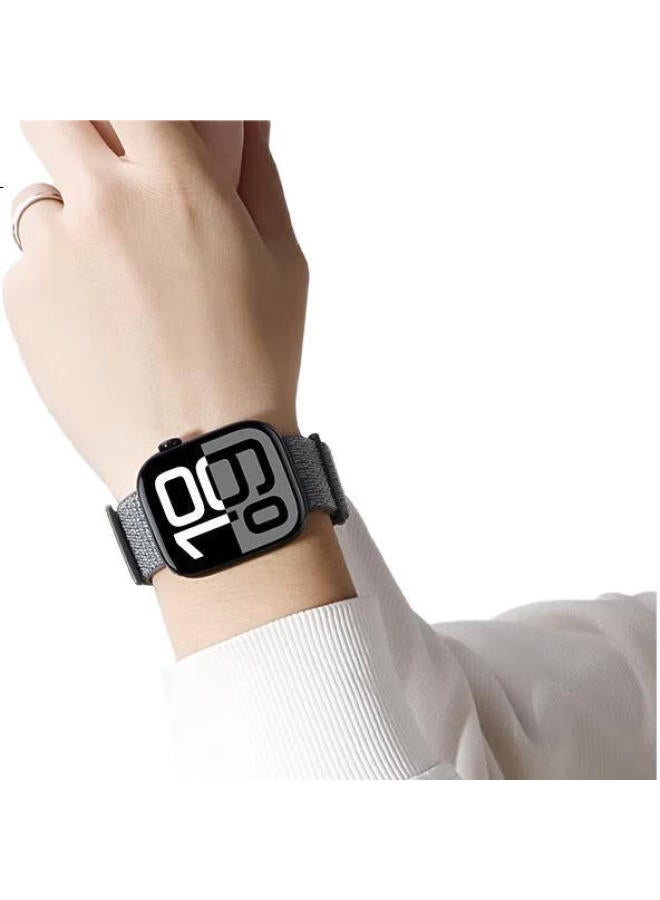 BHO Suitable For Apple Watch Straps, New Apple Watch S10/Ultra2 Straps, Iwatch S9/8/7/6/5/Se Nylon Loop Sports Straps - Image 3