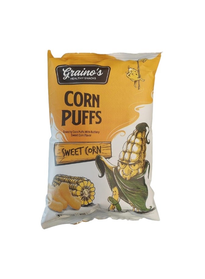 Graino's Corn Puffs With Sweet Corn Flavor 50g