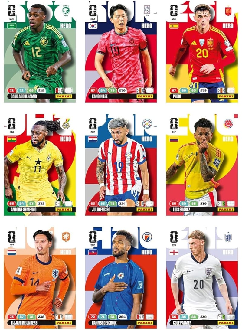 Panini Adrenalyn XL FIFA World Cup 2026 Official Trading Cards Collectible Football Card Game - Fat Box, Pack of 10 - Image 4