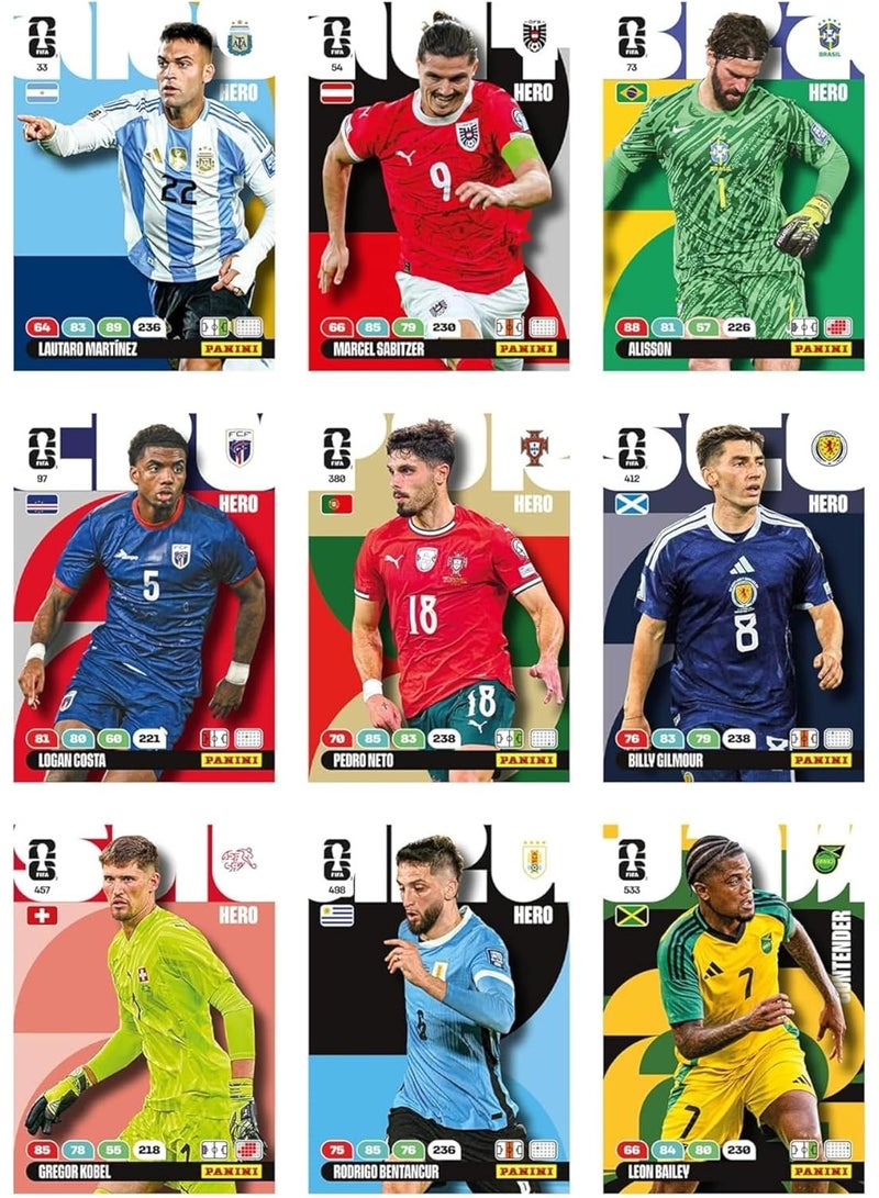 Panini Adrenalyn XL FIFA World Cup 2026 Official Trading Cards Collectible Football Card Game - Fat Box, Pack of 10 - Image 3