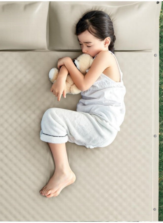 Aoran - Camping Hiking Self-Inflating Sleeping Mats Inflatable Mattress with a Built-in Electric Pump and Storage Bag Durable Inflatable Blow Up Airbed 192*66*4cm - Image 1