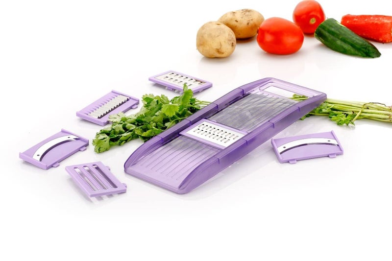 SBA PRIME Sba Prime 6 in 1 Veg Slicer Used in All Kinds of Household and Official Kitchen Purposes Specially for Cutting and Slicing of Various Types of Vegetables  - Image 4