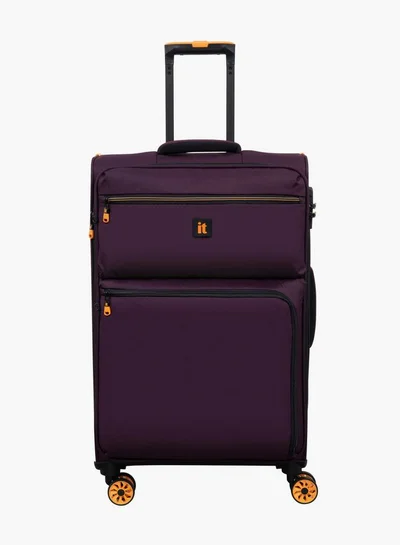 it Solid Softcase Trolley Bag with Retractable Handle - 24 Inches Check-in Bag