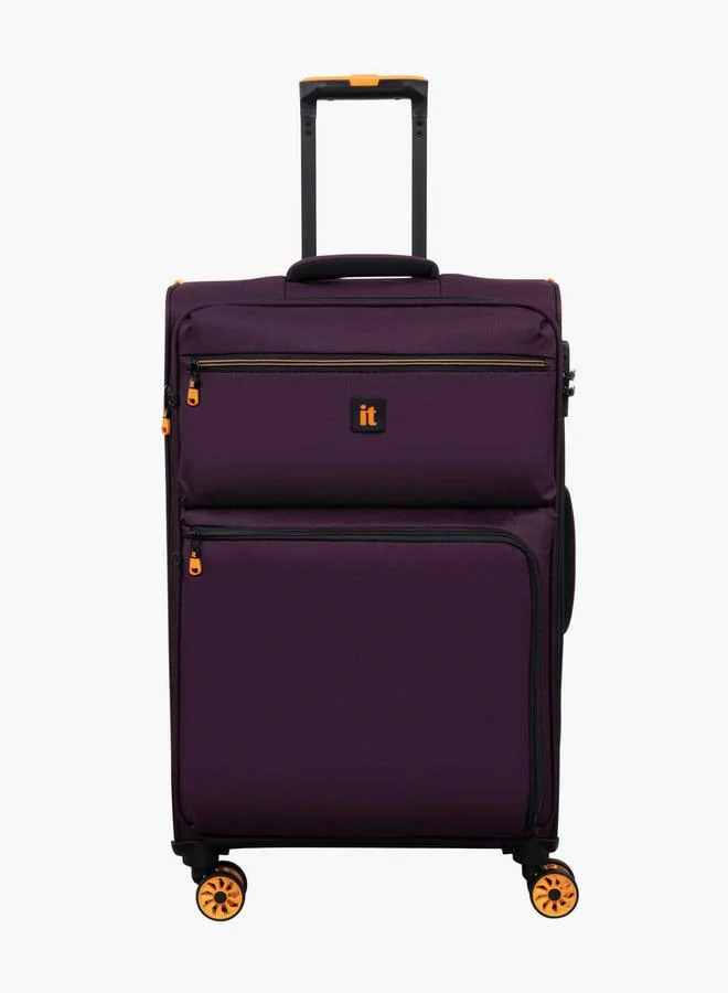 إت حقيبة ترولي صلبة ناعمة بمقبض قابل للسحب - حقيبة سفر  بوصة