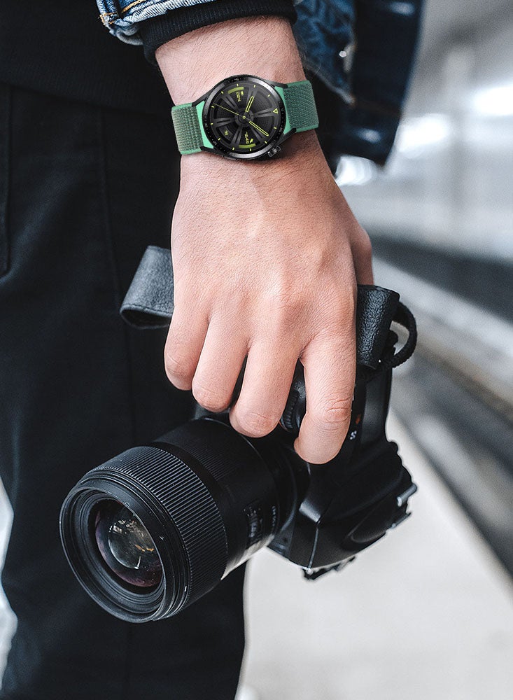 Perfii 3pcs Watchband Bundle Compatible with all Samsung, Huawei, Amazfit, Fitbit and Honor with 22mm band size - Image 5