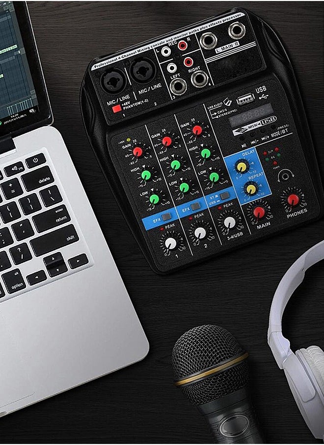 Mi VAZA - وحدة التحكم لمزج الصوت Mi VAZA تسجل شاشة الطاقة الوهمية 48 فولت مع USB - Image 1