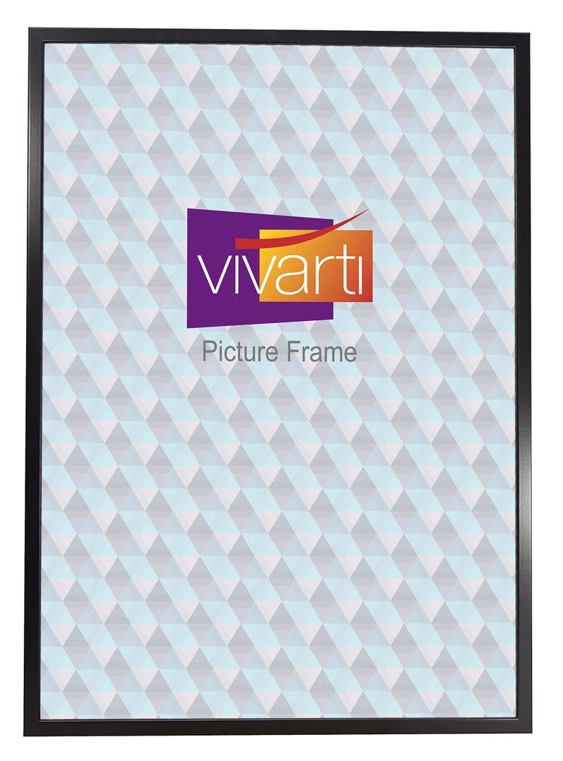Vivarti Thin Matt Black Picture Photo Frame 36 x 24 Inches