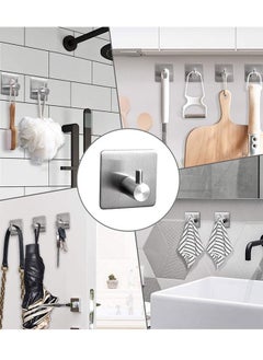 5 Pieces Bathroom Hardware Set Include 16-Inch Bath Towel Bar,Toilet Paper Holder & 3 Packs Towel Hooks Stainless Steel Space Saving Towel Racks for Home,Bathroom, Kitchen (Silver ) - pzsku/ZEB4B7CBE91F2795DEEFCZ/45/_/1734059086/5f94e6a0-2ff6-4e20-98c0-f700b0b57e26