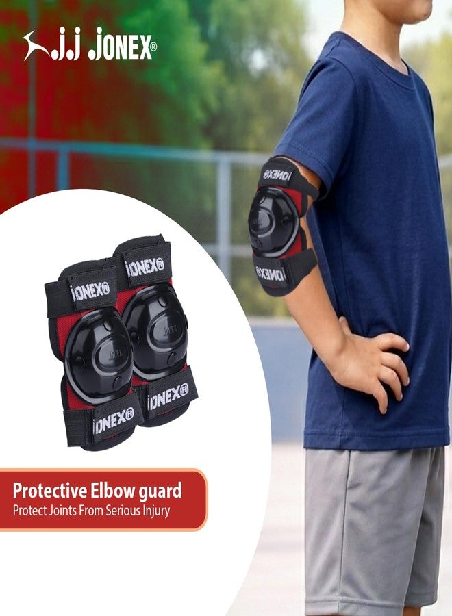 Jonex JJ Jonex Unisex JJ JONEX Tenacity Adjustable Skates Combo with Helmet, Knee Pad, Elbow Pad, Gloves, Key, and Bag - Suitable for Age 11 Above (Large), Outdoor Wheel, Red - Image 3