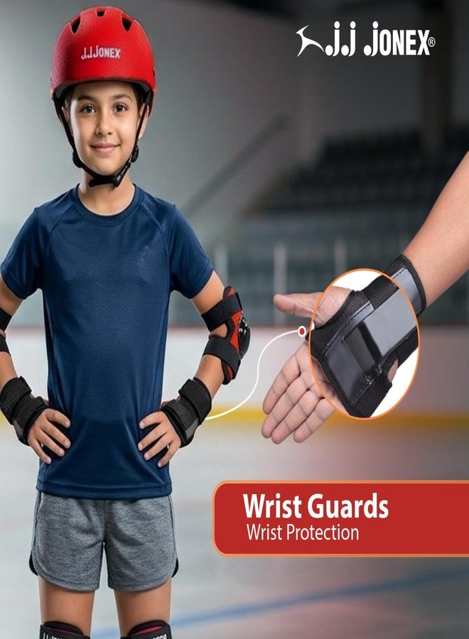 Jonex JJ Jonex Unisex JJ JONEX Tenacity Adjustable Skates Combo with Helmet, Knee Pad, Elbow Pad, Gloves, Key, and Bag - Suitable for Age 11 Above (Large), Outdoor Wheel, Red - Image 5