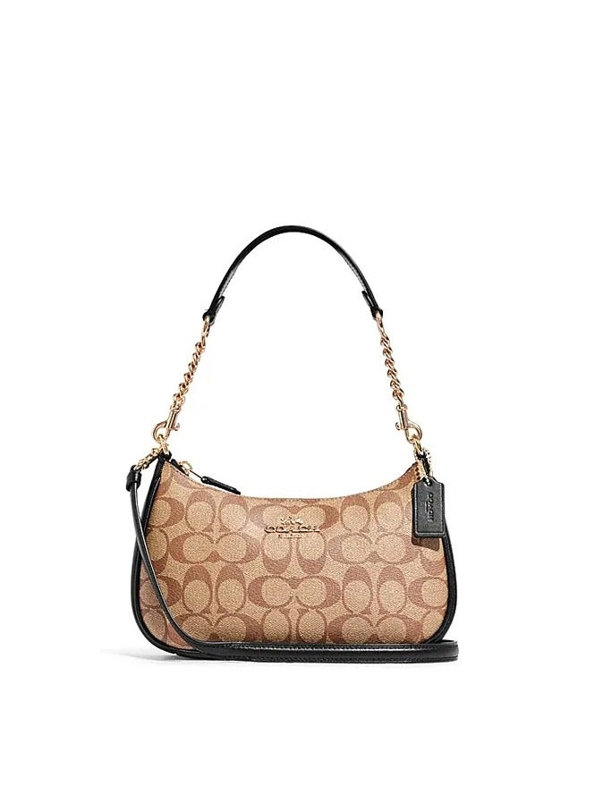 coachoutlet Teri Shoulder Bag In Signature Canvas - Image 1