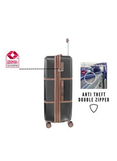 pierre cardin Hardside Luggage Classic Leather Collection Large Size  - Image 3