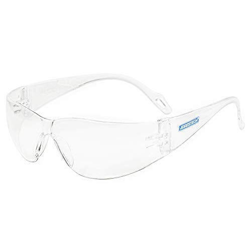 JORESTECH Kids Safety Glasses UV Protection Anti Scratch Clear Frameless Glasses Meets ANSI Z87 Standards Eye Protection Activewear LS375CL