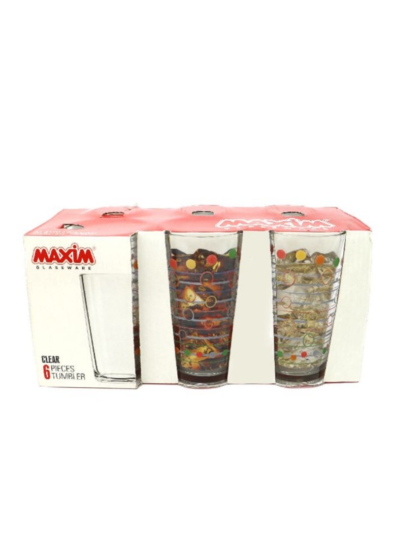Water Glass 6 Pieces Tumbler