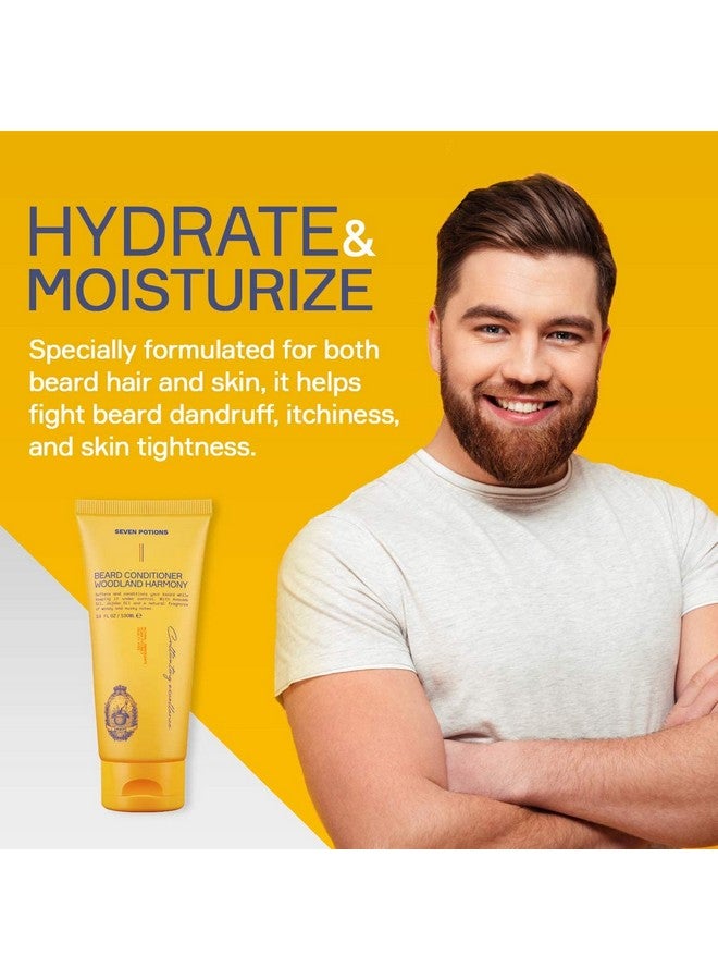 Seven Potions Even Potions Beard Conditioner For Men Prevents Beard Itch And Dandruff Natural Vegan Cruelty Free (Woodland Harmony 3.4 Fl Oz) - Image 5