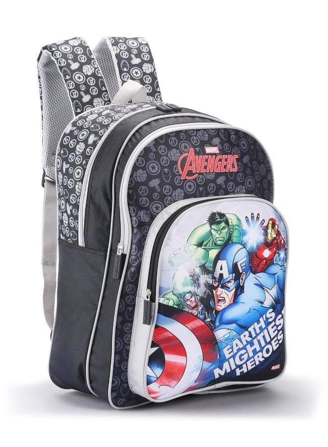 STRIDERS 18 Inches Avengers School Bag A Playful Companion For School Days Age 8 Yr And 8 Yr Plus (Multicolor) - Image 2