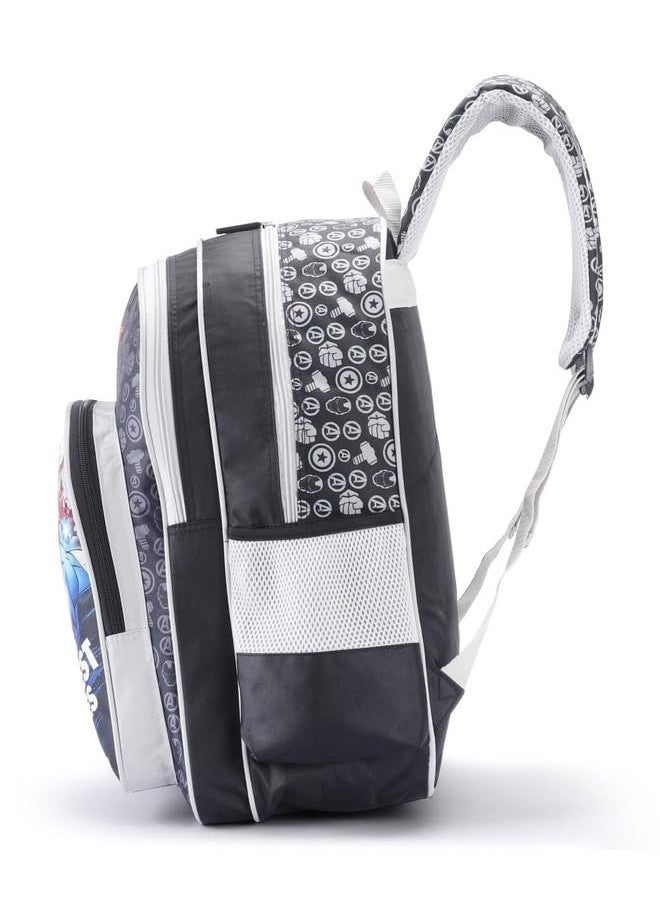 STRIDERS 18 Inches Avengers School Bag A Playful Companion For School Days Age 8 Yr And 8 Yr Plus (Multicolor) - Image 3