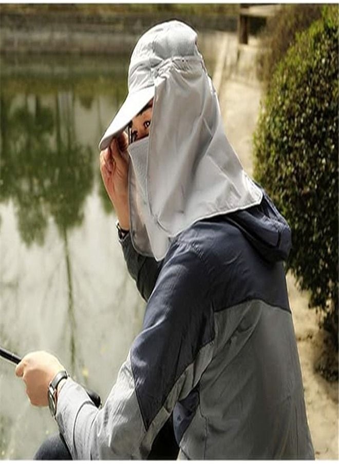 Goolsky Fashion Outdoor Upf 50+ Uv Sun Protection Waterproof Quick Dry Breathable Face Neck Flap Cover Folding Sun Hat  - Image 4