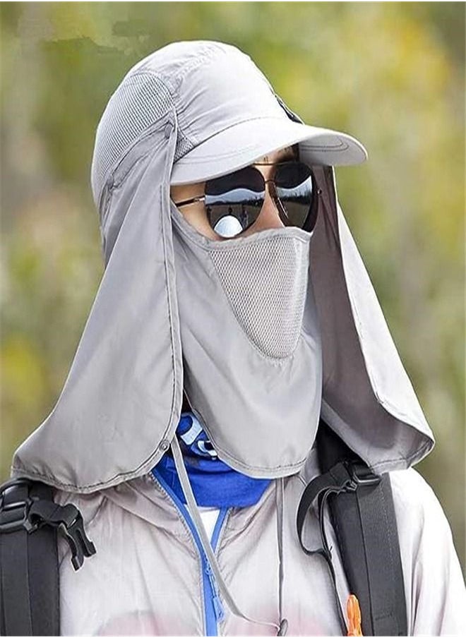 Goolsky Fashion Outdoor Upf 50+ Uv Sun Protection Waterproof Quick Dry Breathable Face Neck Flap Cover Folding Sun Hat  - Image 3