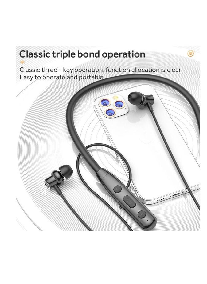 IQ TOUCH IQ TOUCH Bluetooth Neckband Earphone with Stereo Sound & 100Hrs Playtime - SOLO-X7  - Image 2