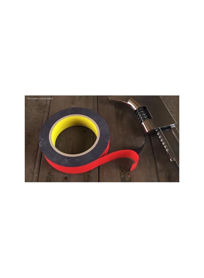 promass Double Sided Acrylic Foam Tape Heavy Duty Mounting Waterproof Tape|25mm x 3m|Secure upto 2.5 to 3kg Weight|Bond Metal, Plastic, Wood & Concrete with Nano Tape|Permanent Mounting for Home & Office - Image 4