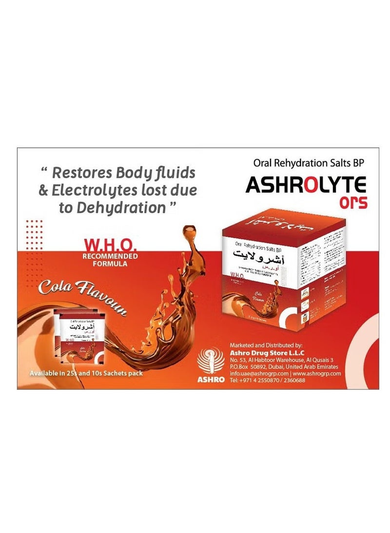 Ors 25s Cola Flavour Sachets