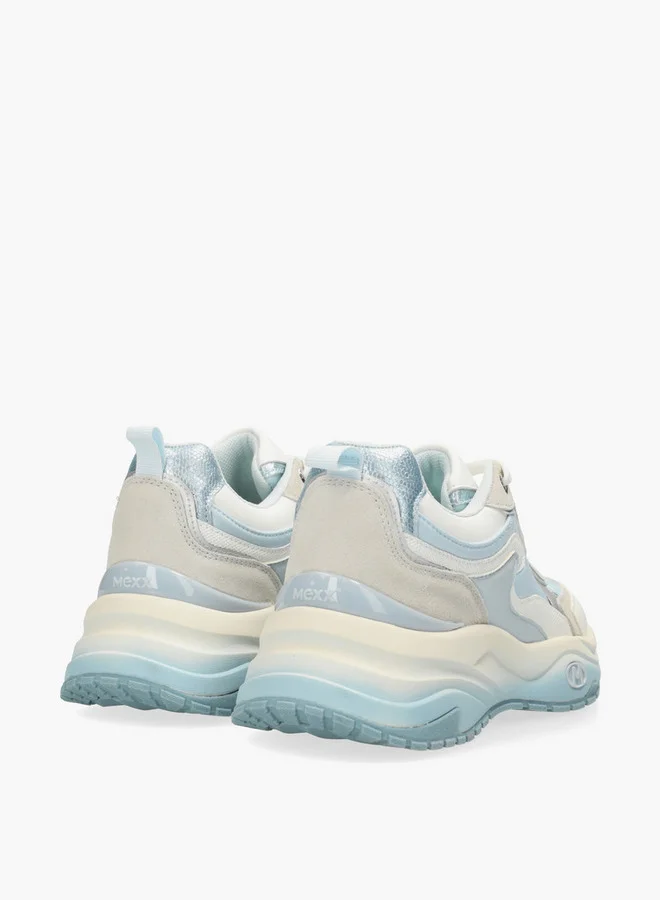 MEXX BLUE Women Palma Ora Lace-Up Sneakers for Women | Best Price UAE