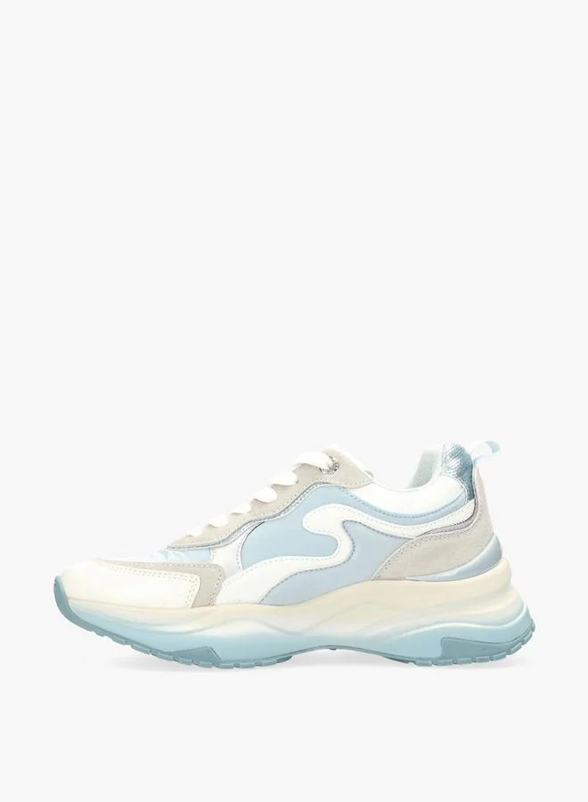 Mexx BLUE Women Palma Ora Lace-Up Sneakers for Women | Best Price UAE