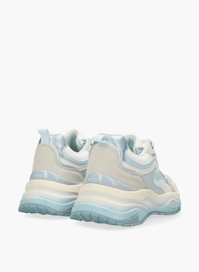 Mexx BLUE Women Palma Ora Lace-Up Sneakers for Women | Best Price UAE