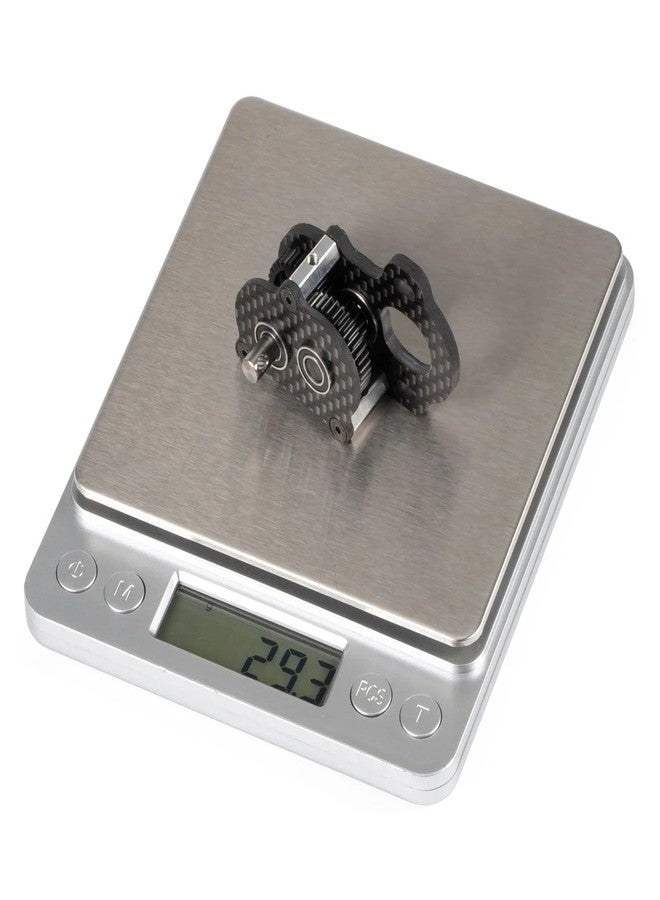 ZMHOBBY Ultra-Light Portal Transmission Carbon Gearbox with Adapter Plate for 1/10 Comp Rigs LCG Chassis - Image 3