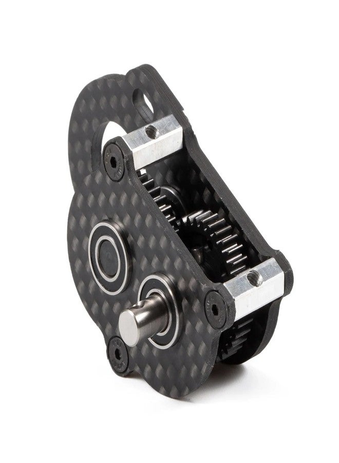 ZMHOBBY Ultra-Light Portal Transmission Carbon Gearbox with Adapter Plate for 1/10 Comp Rigs LCG Chassis - Image 4