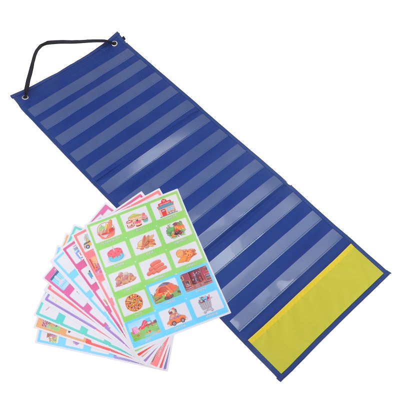 2 Sets of Calendar Chart for Kids Hanging Visual Chore Chart Kids Schedule Planning Chart Kids Behavior Chart - Image 3