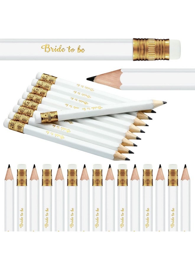 Chinco 72 Pieces Bridal Shower Game Pencils Wedding Pencils Pre Sharpened Mini Short Pencils 4 Inch Game Pencils Bridal Pencils For Wedding Shower Favors Presents Gifts Golf Classroom School (Classic)  - Image 1