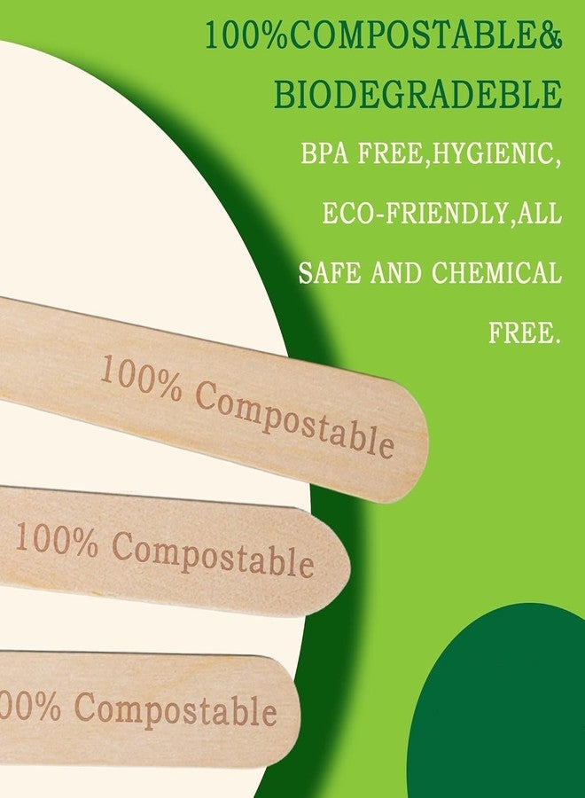 Definite Disposable Wooden Forks Biodegradable, Natural Wooden Great for Parties, Camping, Weddings & Dinner Events (100) - Image 3