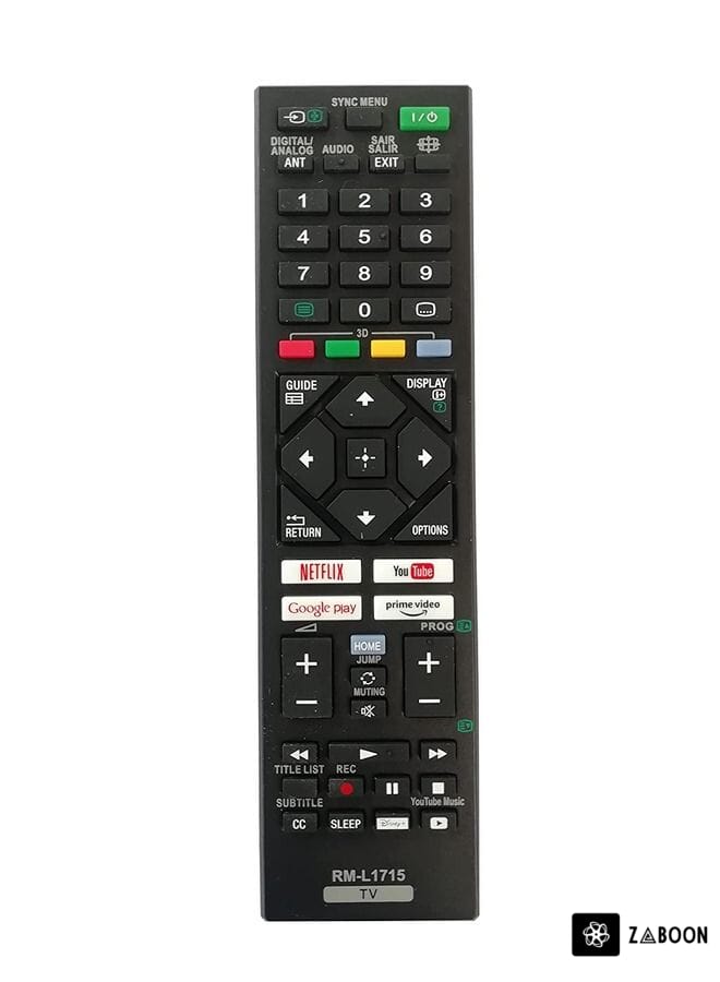 Zaboon Universal Remote Control For Smart LED/LCD TV