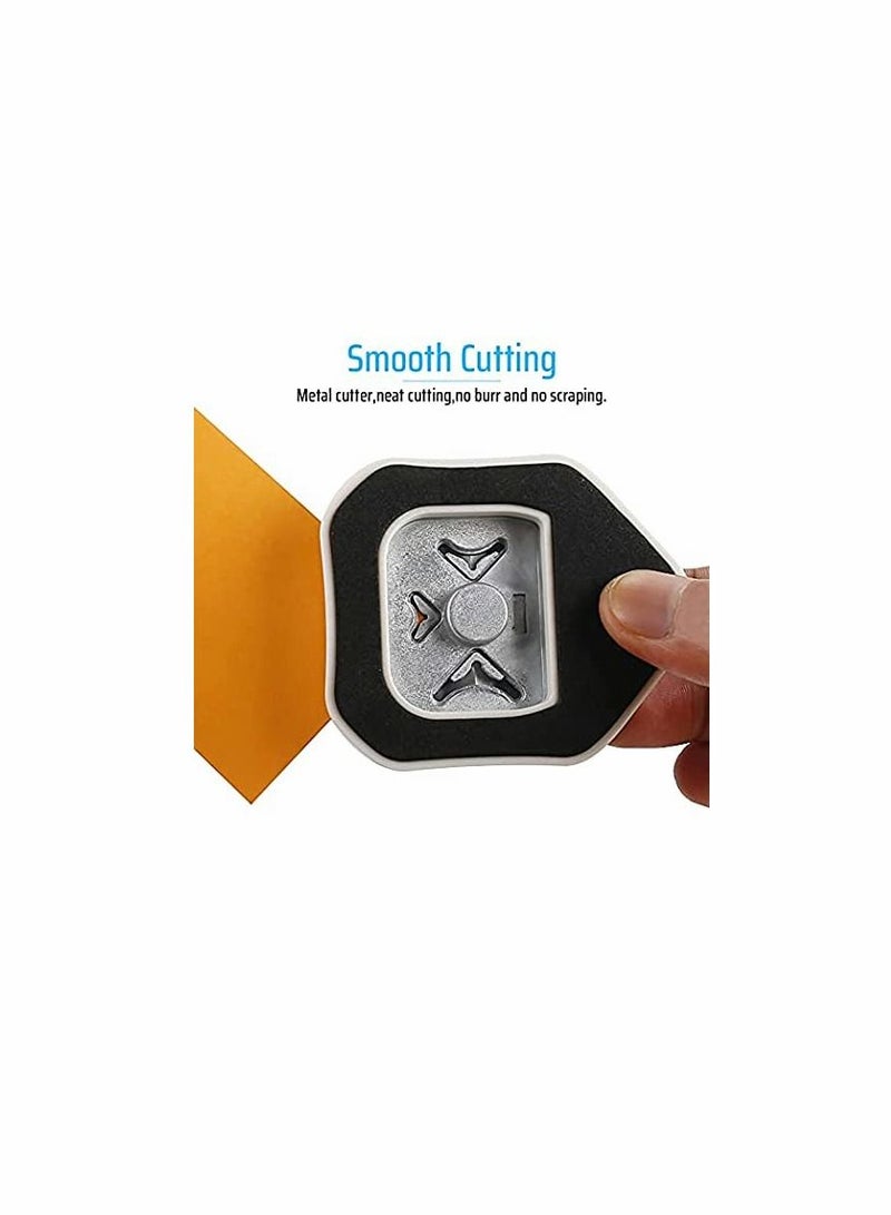 KASTWAVE 3 in 1 Corner Rounder Punch 4mm 7mm 10mm Way Cutter for Paper Craft Laminate DIY Projects Photo Card Making and Scrapbooking - Image 3