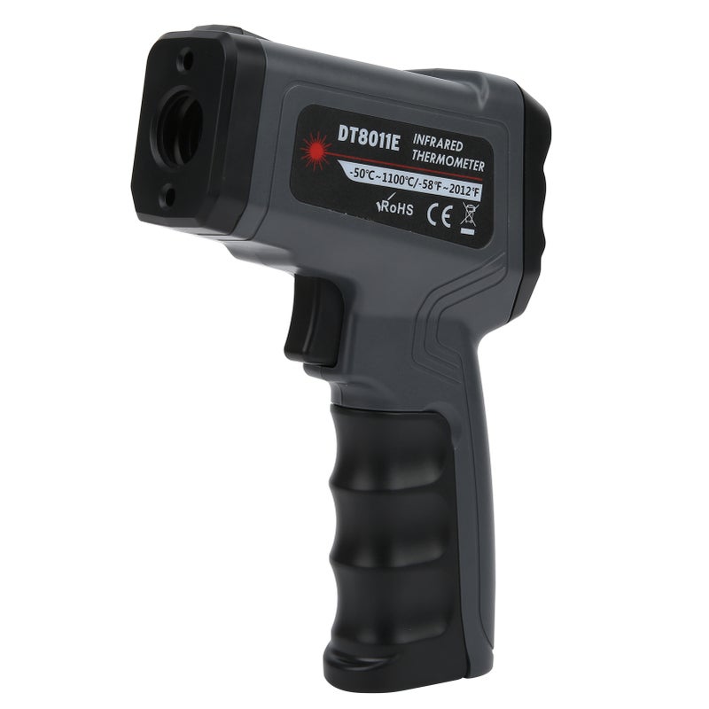 مقياس حرارة أخباري رقمي غير متصل DT8011E لقياس درجات الحرارة العالية (50 درجة مئوية إلى 1100 درجة مئوية) - Image 3