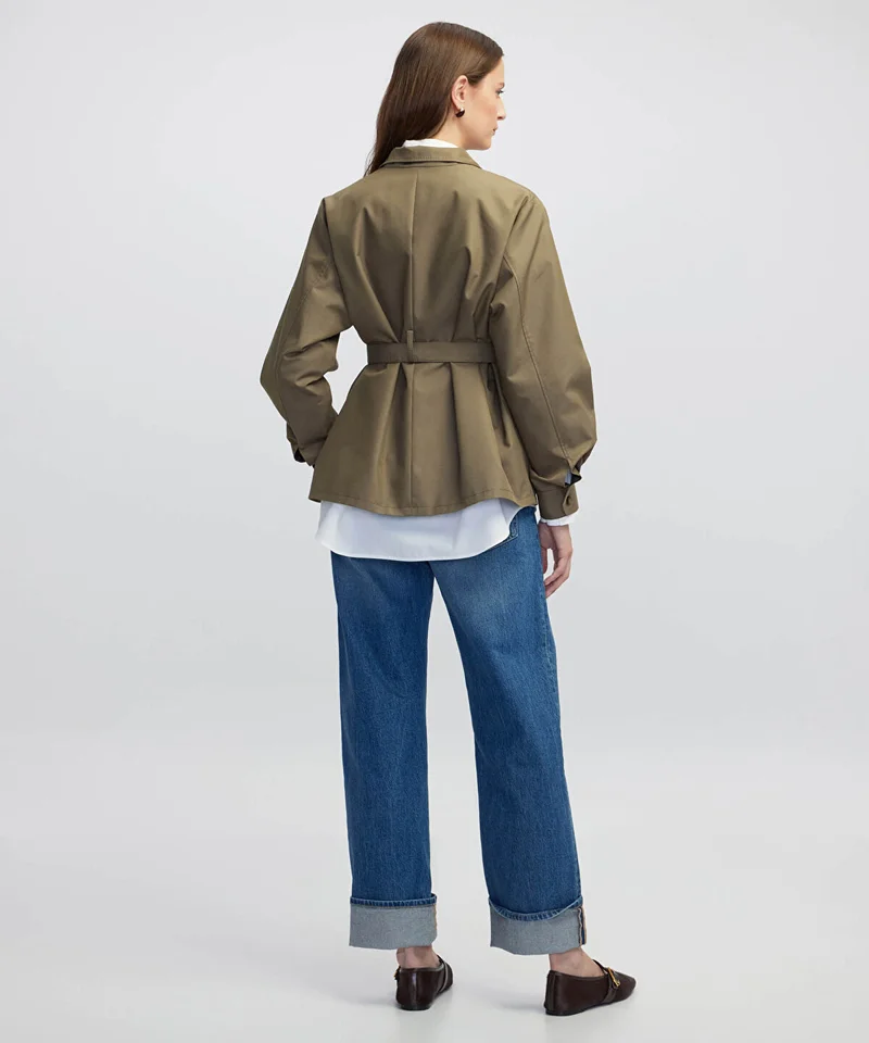 Ipekyol  Double-Buckle Belted Coat for Women | Best Price UAE