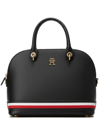 Tommy Hilfiger Black Women Shoulder Bag Aw0Aw10453