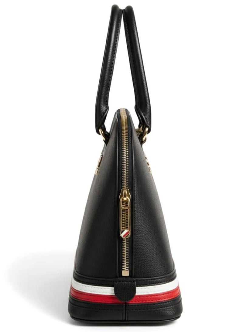 Tommy Icons Tommy Hilfiger Black Women Shoulder Bag Aw0Aw10453 - Image 4