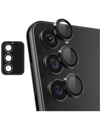 for Samsung Galaxy S24 Camera Lens Protector, Scratch-Resistant HD Clarity Ultra-Thin 9H Tempered Glass with Aluminum Edging, Individual Metal Lens Cover (black - pzsku/ZEB4CB3C580385C58308BZ/45/_/1730230230/1f961c76-78fa-4839-9b82-8d2a264438a3