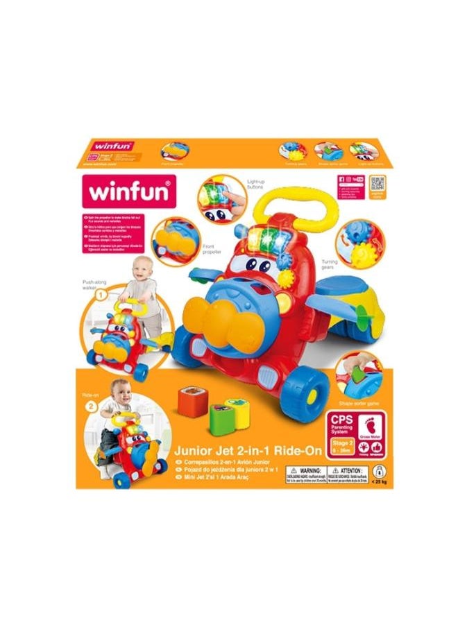 WinFun - Junior Jet 2-in-1 Ride-on - Image 1