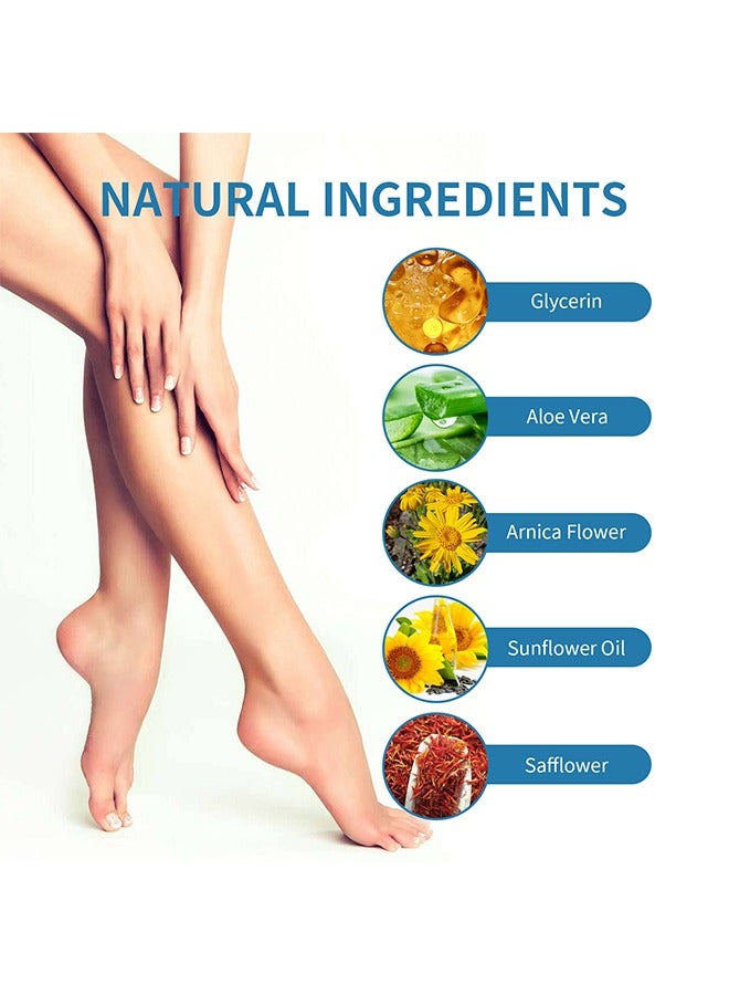 OUHOE Varicose Veins Soothing Cream, Soothing Leg Cream, Varicose and Spider Veins Treatment Cream, Improve Blood Circulation, Fast Relieve Swelling Pain 20g  - Image 2