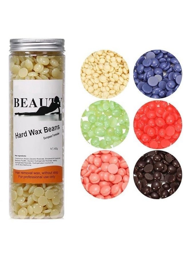 SKINPLUS Hard Beans Wax For Womens Full Body Hair Removal Wax (400 GRAM, MULTICOLOR) - Image 5