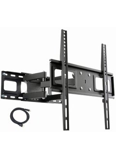 MW340B2 TV Wall Mount Bracket for Most 32-65 Inch LED  LCD  OLED  UHD Plasma Flat Screen TV  with Full Motion Tilt Swivel Articulating Dual Arms 14  Extend 400x400mm 100 LBS WR9